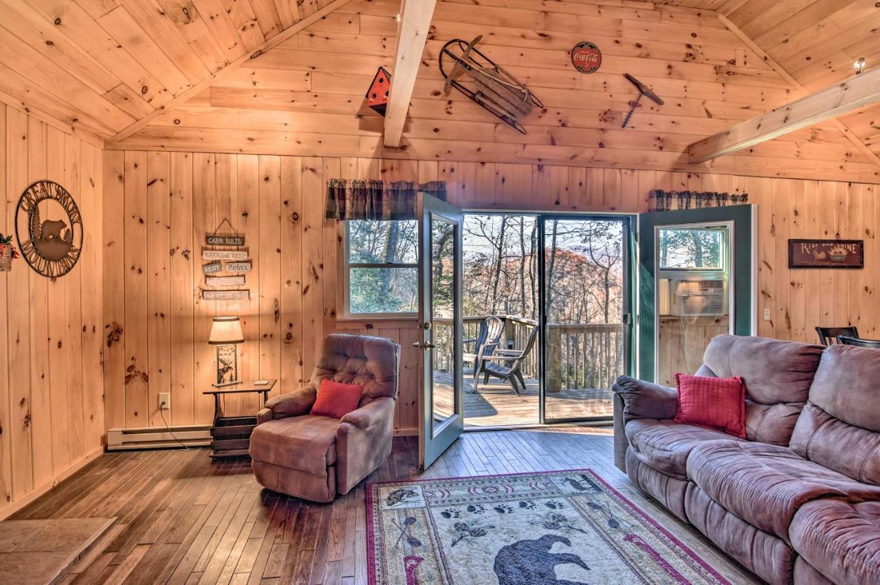 Natures Retreat With Hot Tub 7 Mi To Bryson City Whittier Exterior photo