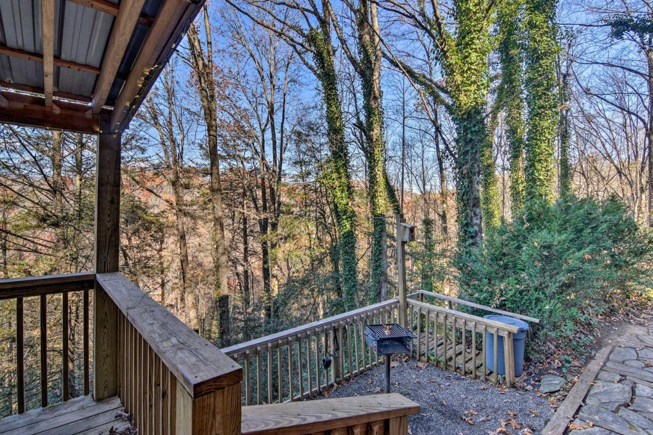Natures Retreat With Hot Tub 7 Mi To Bryson City Whittier Exterior photo