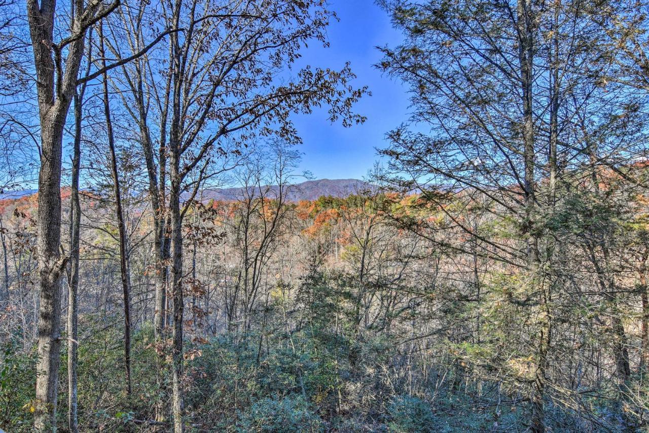 Natures Retreat With Hot Tub 7 Mi To Bryson City Whittier Exterior photo