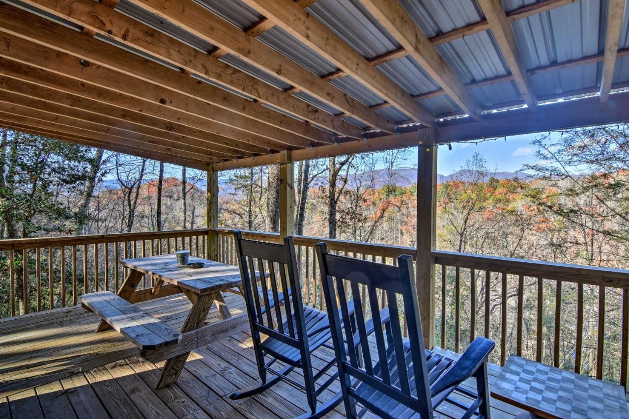 Natures Retreat With Hot Tub 7 Mi To Bryson City Whittier Exterior photo